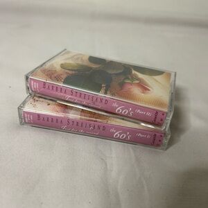 Barbara Streisand The 60s Parts I & II Cassette Tapes